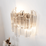 Palermo Clear Glass Wall Sconce | Hand-Blown Modern Luxury Lighting
