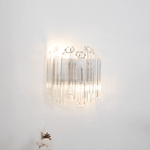 Palermo Clear Glass Wall Sconce | Hand-Blown Modern Luxury Lighting