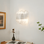 Palermo Clear Glass Wall Sconce | Hand-Blown Modern Luxury Lighting