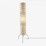 Washi Paper Floor Lamp with Warm Glow for Modern Interiors