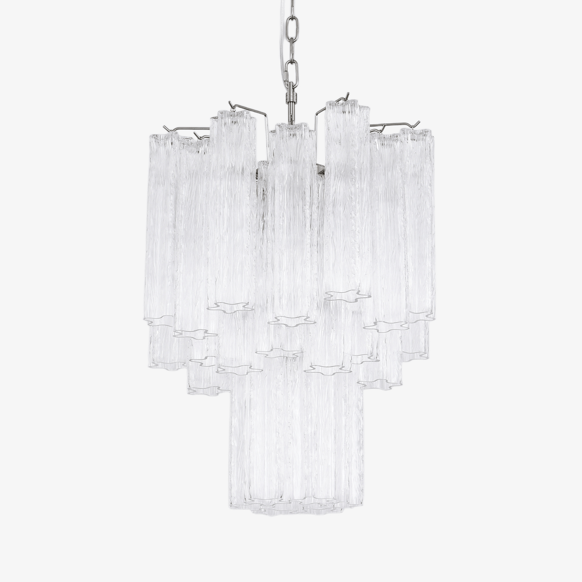Giselle Murano Glass Chandelier – Hand-Blown Italian Glass Pendant Light for Dining Room and Living Room