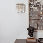 Palermo Clear Glass Wall Sconce | Hand-Blown Modern Luxury Lighting
