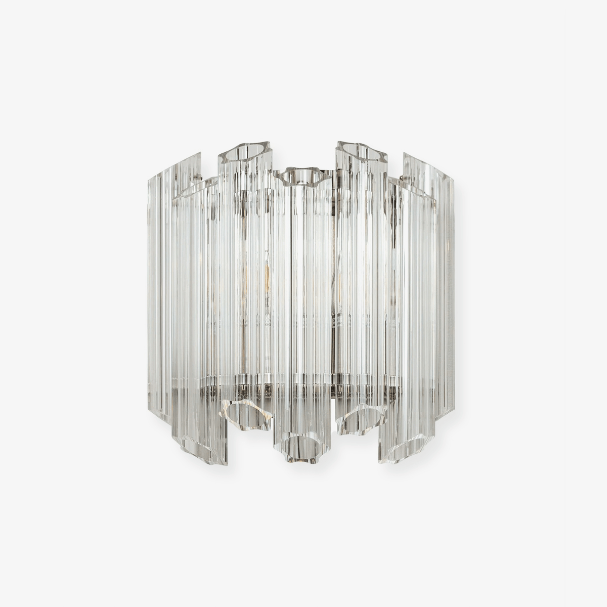 Palermo Clear Glass Wall Sconce | Hand-Blown Modern Luxury Lighting