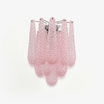 Lagoon Bloom Wall Sconce – Hand-Blown Glass Floral Wall Light for Modern Interiors