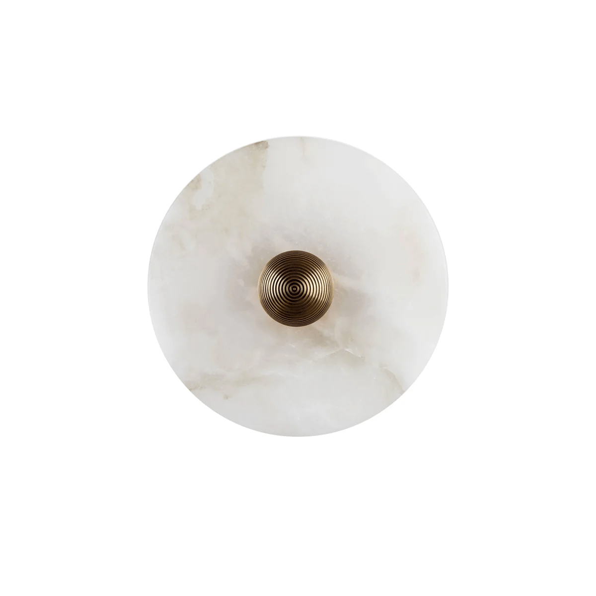 Nayra Alabaster Wall Sconce – Sculpted LED Wall Light in Natural Stone