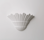 Marina Shell Wall Sconce – Sculptural Coastal Light in White