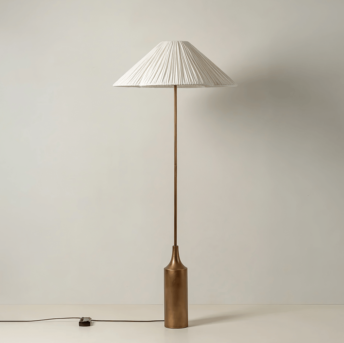 Tansu Rattan Floor Lamp with Marble Base – Modern Asian-Inspired Lighting for Living Room & Bedroom