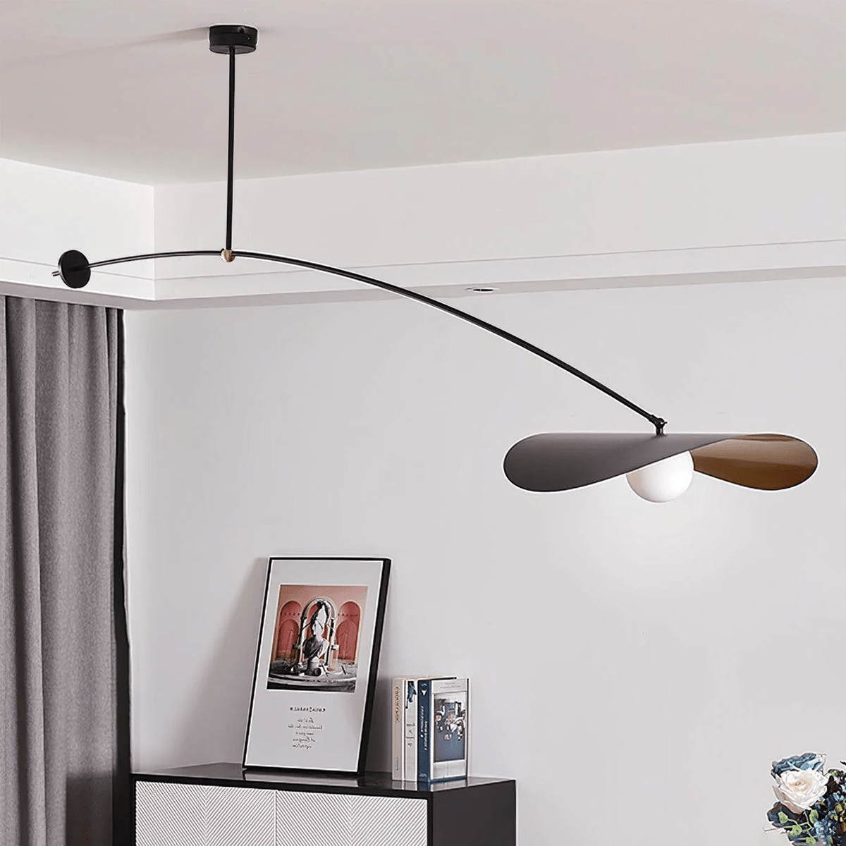 Myrna Glass Pendant Light – Art Deco Inspired Designer Ceiling Lamp