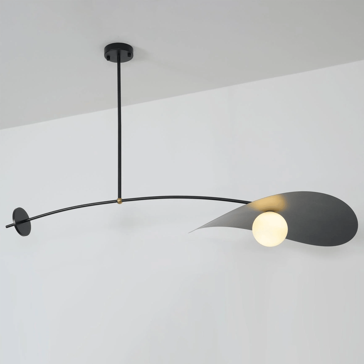 Myrna Glass Pendant Light – Art Deco Inspired Designer Ceiling Lamp