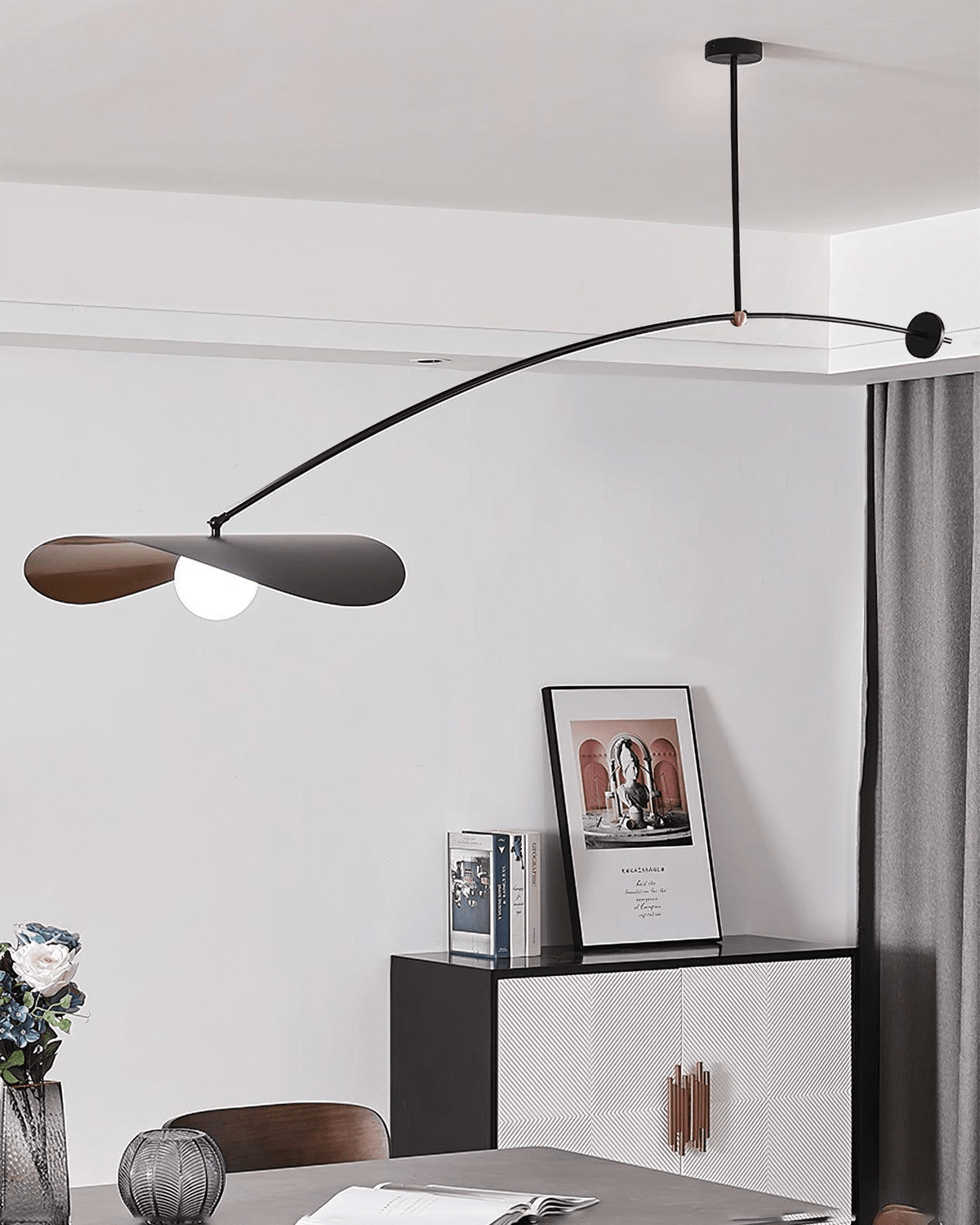 Myrna Glass Pendant Light – Art Deco Inspired Designer Ceiling Lamp