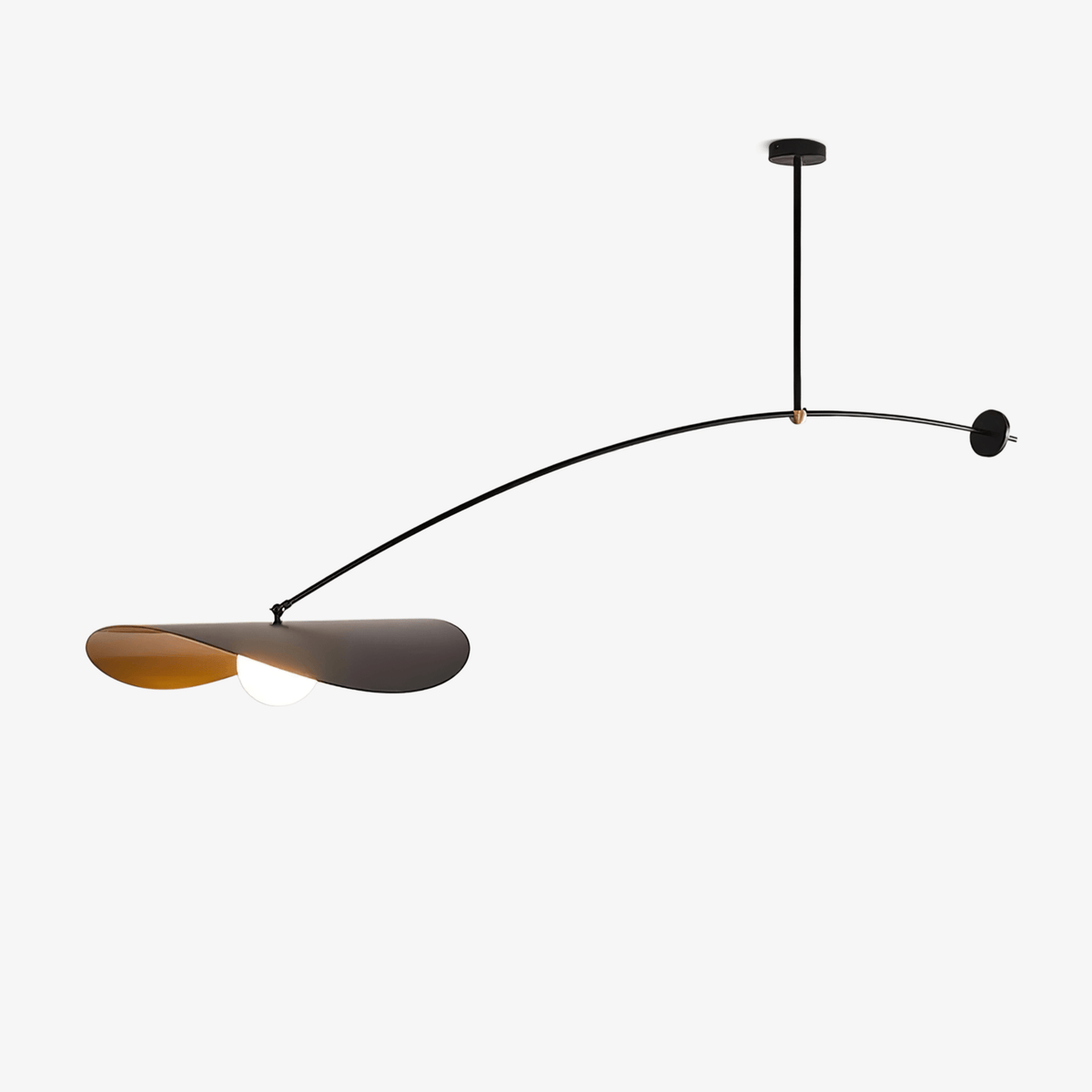 Myrna Glass Pendant Light – Art Deco Inspired Designer Ceiling Lamp