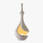 White Sere Vase Floor Lamp – Sculptural Ambient Lighting for Modern Interiors