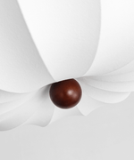 Pompeluna Silk Flush Mount Ceiling Light – Modern Minimalist LED Fixture