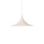Semi Arch Pendant Light – Designer Aluminum Swag Lamp for Dining & Living Spaces