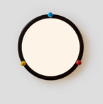 Trio Memphis Ceiling Light – Modern Flush Mount with Colorful Spheres