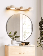 Travertine Duo Cordless LED Wall Sconce with Touch Dimming