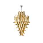 Dravina Glass Petals Pendant Chandelier – Handcrafted Murano-Style Lighting