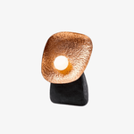 TC Sculptural Floor Lamp in Metal and Fiberglass for Modern Interiors