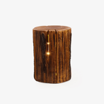 Rustic Log Outdoor LED Light – Nature-Inspired Garden Luminaire