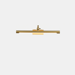 Lucent Vanity Wall Light – Modern LED Wall Sconce in Gold Finish