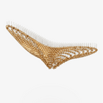 Pearl Wave Crystal Chandelier – Modern Designer LED Pendant Light