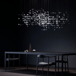 Raw Crystal Chandelier | Customizable Designer Pendant Light