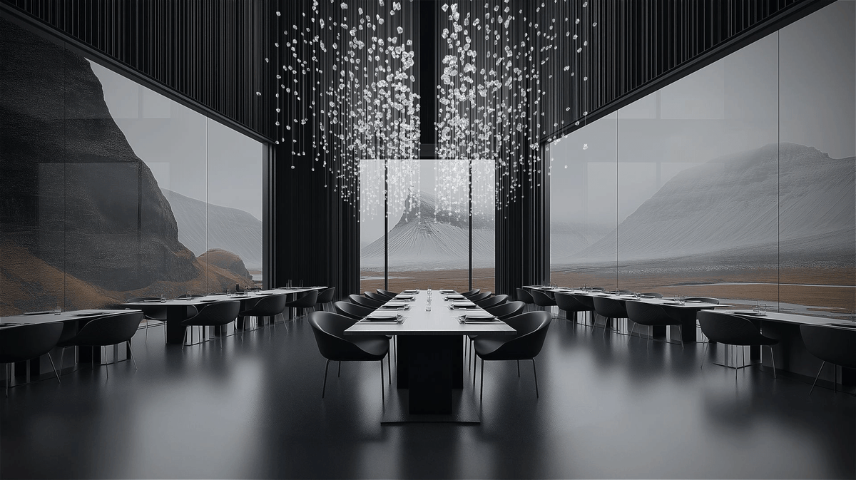 Raw Crystal Chandelier | Customizable Designer Pendant Light
