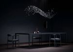 Raw Crystal Chandelier | Customizable Designer Pendant Light