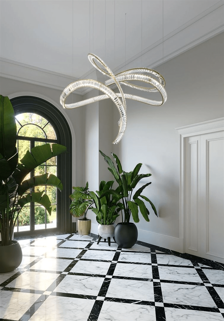 Inspiral Customizable Crystal Chandelier for Modern Interiors