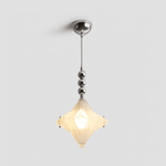 Lyra Star Pendant Light – Modern Glass Chandelier for Dining Room & Entryway