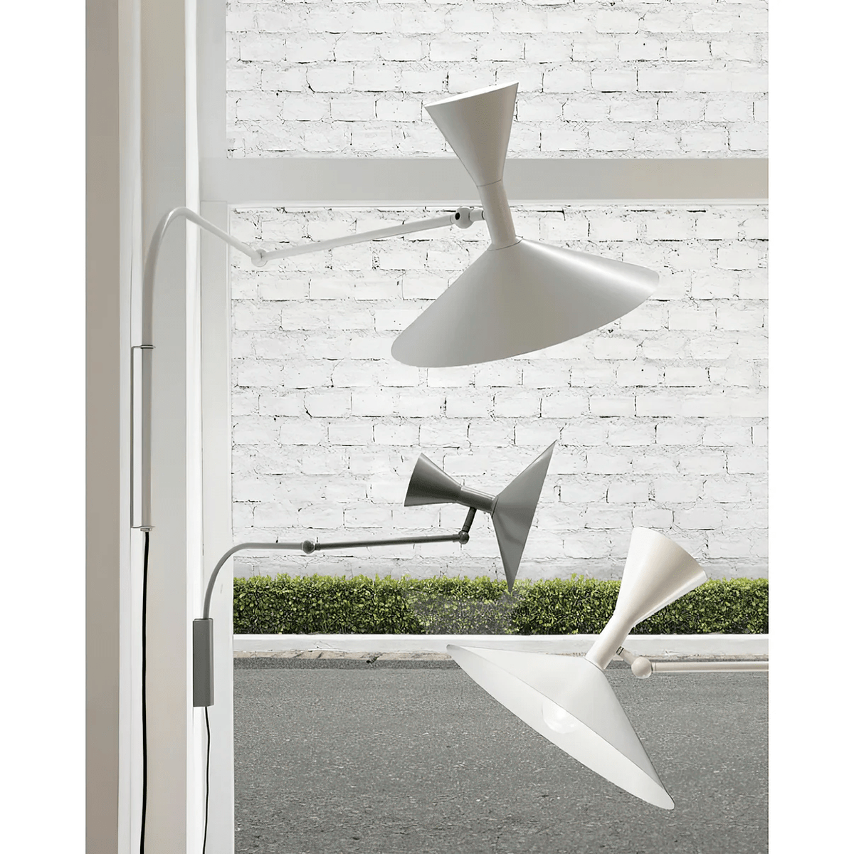Marseille Adjustable Plug-in Wall Sconce with Swivel Arm