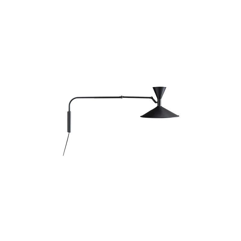 Marseille Adjustable Plug-in Wall Sconce with Swivel Arm