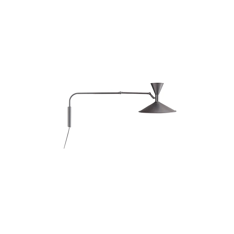 Marseille Adjustable Plug-in Wall Sconce with Swivel Arm