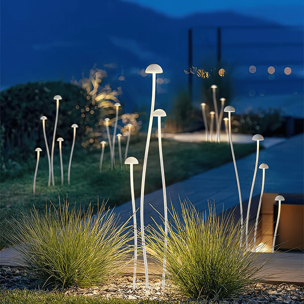 Mushroom Outdoor Lamp – Modern Garden & Patio Lighting