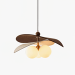 Terra Bloom Sculptural Pendant Light with Layered Shades