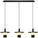 Noka Wood Pendant Light – Modern LED Chandelier for Dining Room and Kitchen Island