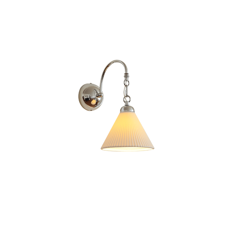 Ethereal Petal Wall Sconce – Modern Ceramic Wall Light for Bedroom & Living Room