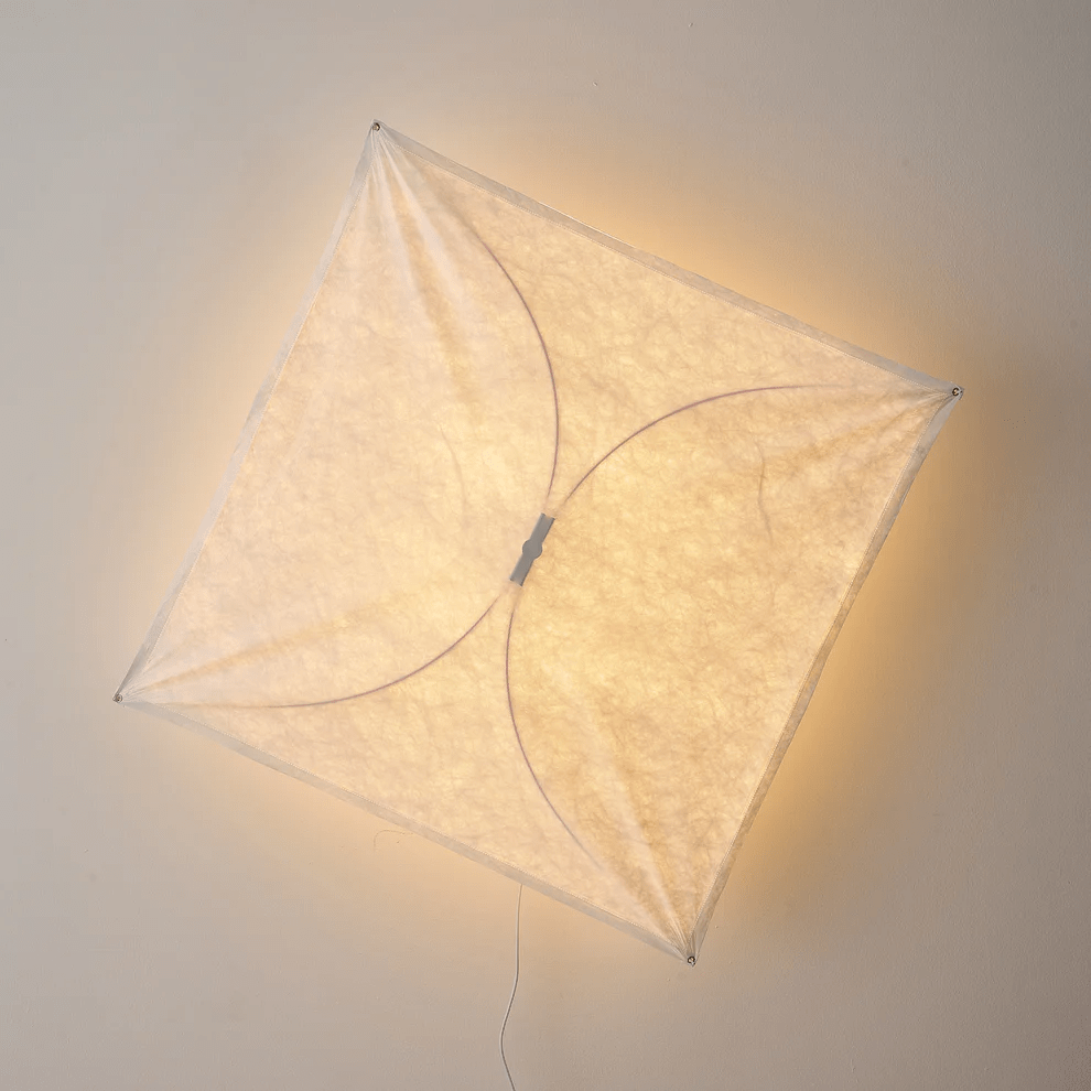 Kite Paper Wall Sconce with Warm Ambient Glow