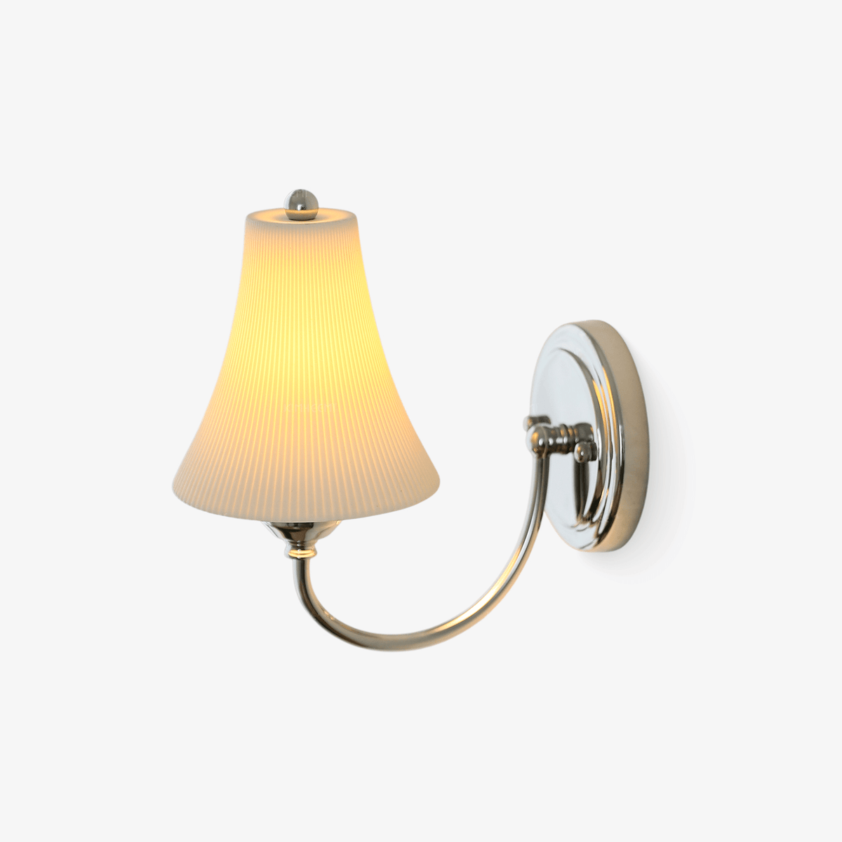 Slim Waist Wall Sconce – Modern Ceramic & Metal Wall Light
