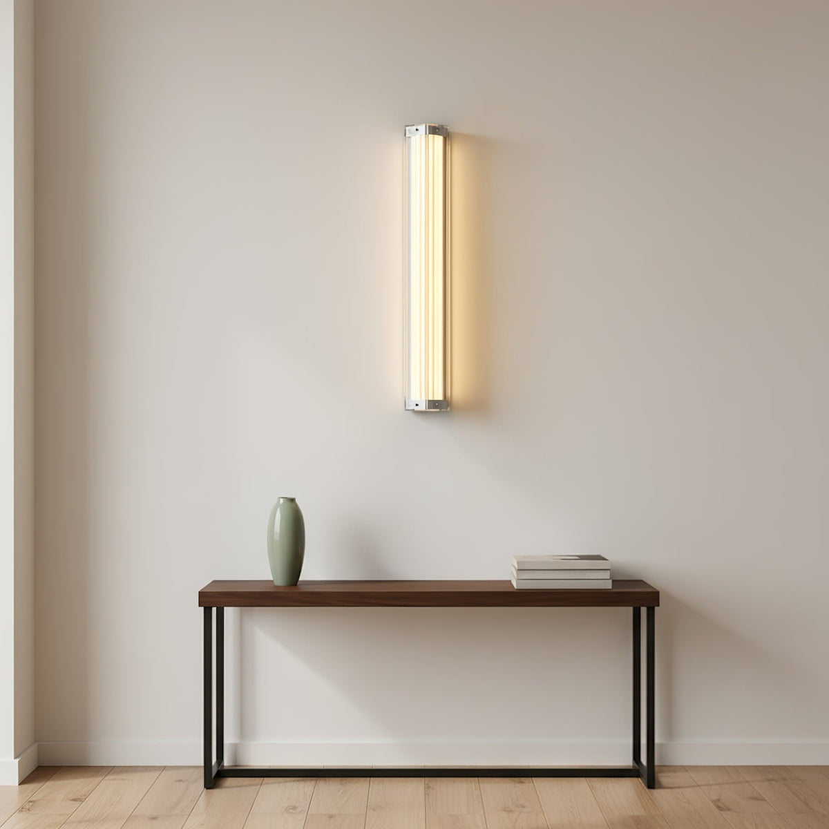 Hexagonal Glass LED Wall Sconce | Modern Minimalist Wall Lighting