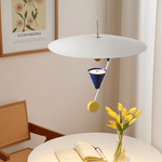 Kinetic Pendant Light – Modern Art Deco Sculptural LED Chandelier