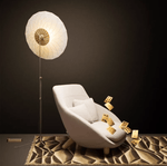 Radiant Bloom LED Floor Lamp – Modern Floral Design for Living Room & Bedroom