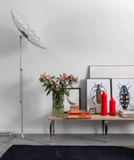 Radiant Bloom LED Floor Lamp – Modern Floral Design for Living Room & Bedroom
