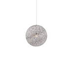 Artisan Woven Sphere Pendant Light for Modern Interiors