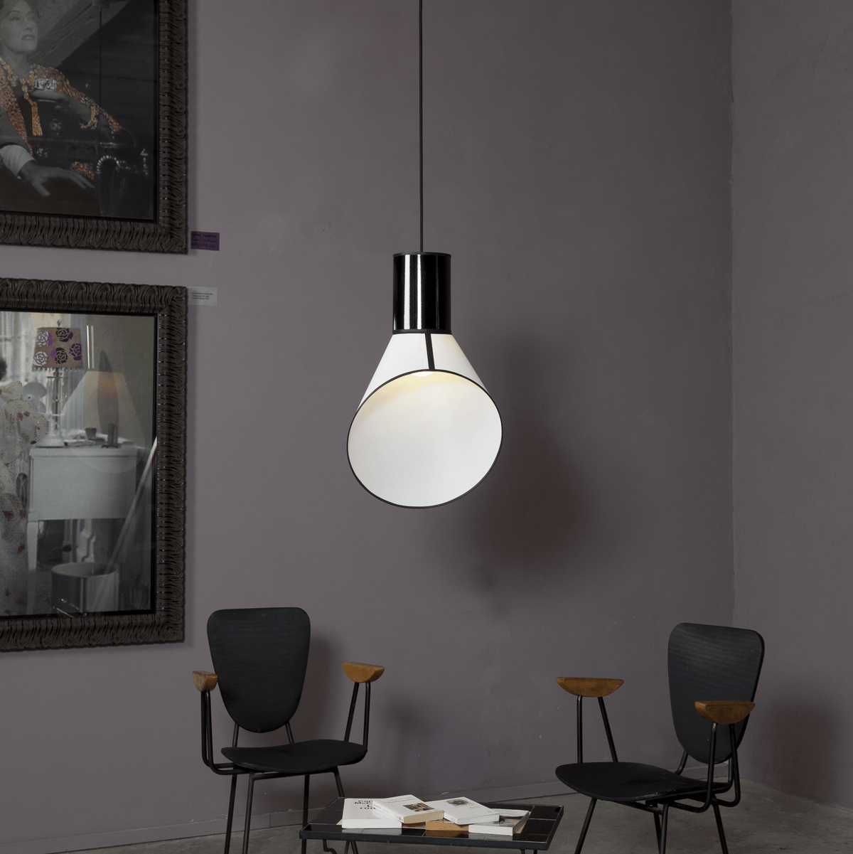 Sketch Line Pendant Light – Modern Minimalist Geometric Pendant Lamp for Dining Room and Kitchen Island