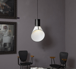 Sketch Line Pendant Light – Modern Minimalist Geometric Pendant Lamp for Dining Room and Kitchen Island
