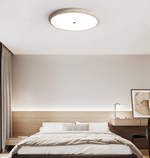 Travertine Disk LED Flush Mount Ceiling Light for Modern Interiors