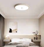 Travertine Disk LED Flush Mount Ceiling Light for Modern Interiors