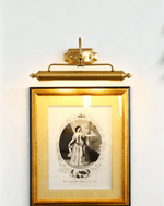 Lumeo Adjustable Wall Sconce in Satin Metal for Artwork and Bathroom Lighting