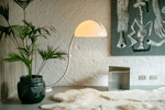 Arc Dome Floor Lamp – Modern Curved LED Floor Light for Living Room & Bedroom